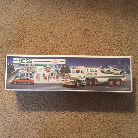 1991 Hess Toy Truck and Racer NIB - Picture 2 of 6